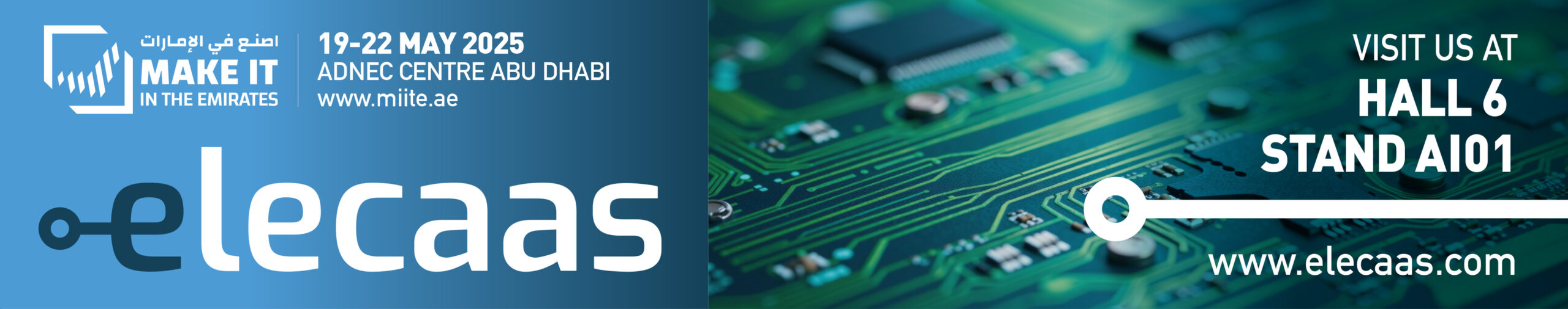 Elecaas will participate in the Make It In The Emirates event